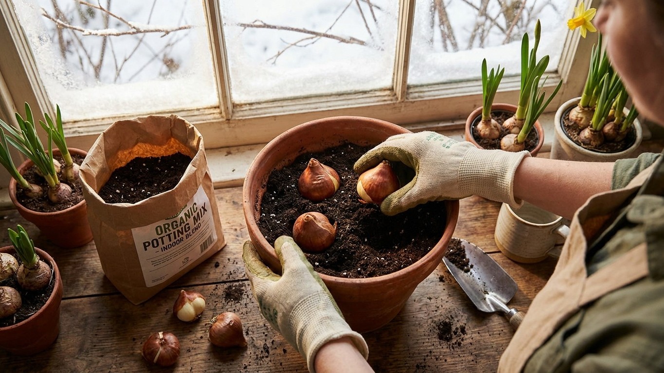Forcing Spring Bulbs Indoors in Indiana