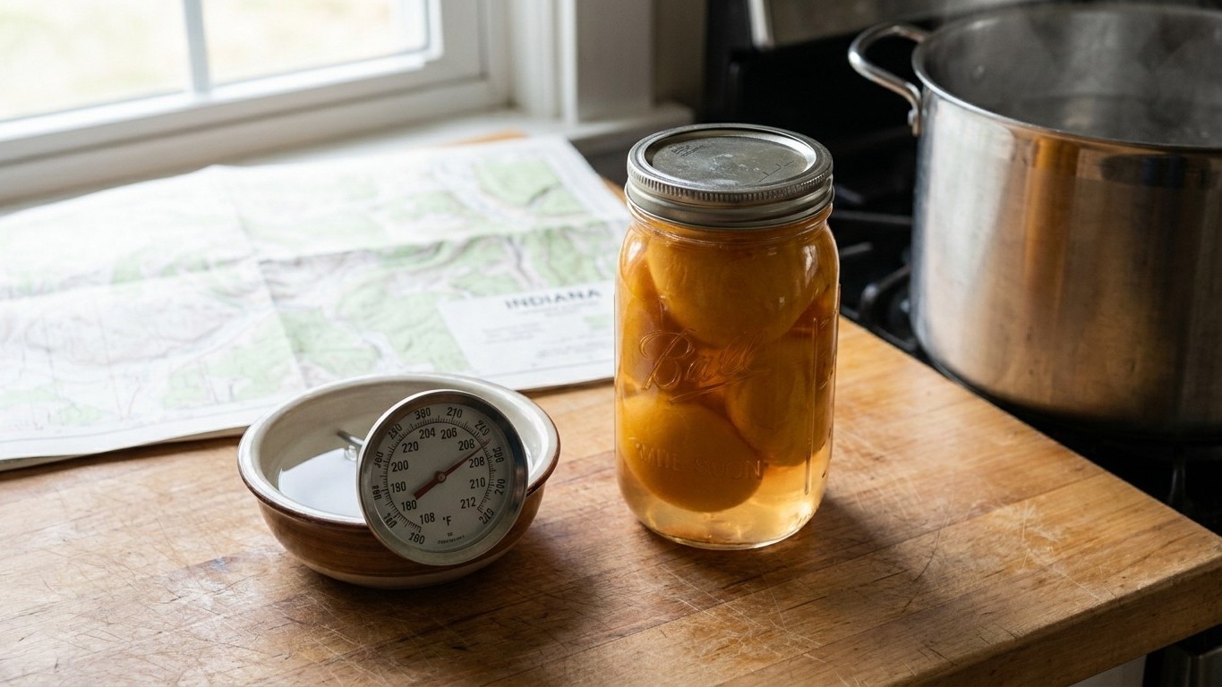 Canning at Altitude in Indiana: What Your Elevation Changes