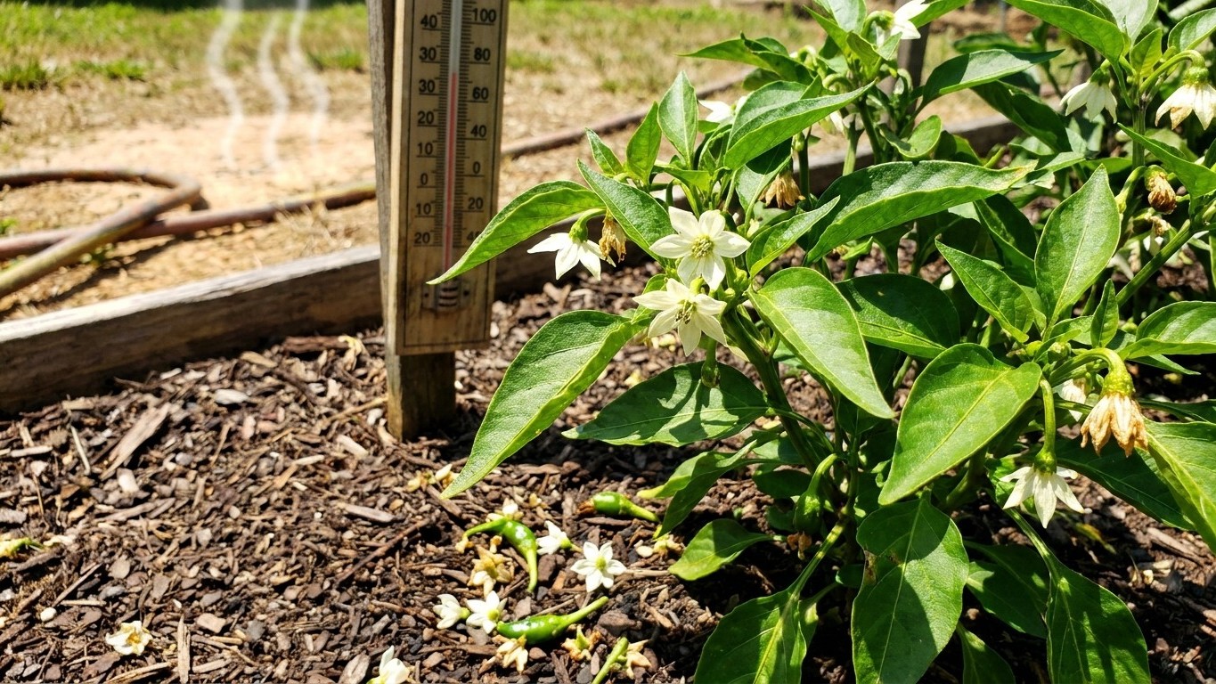 Why Peppers Fail to Set Fruit in Alabama