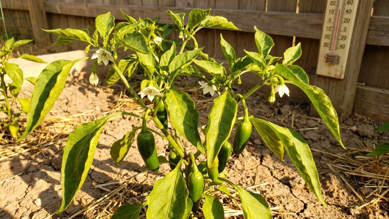 Growing Peppers in Indiana: Fruit Set, Heat and Timing