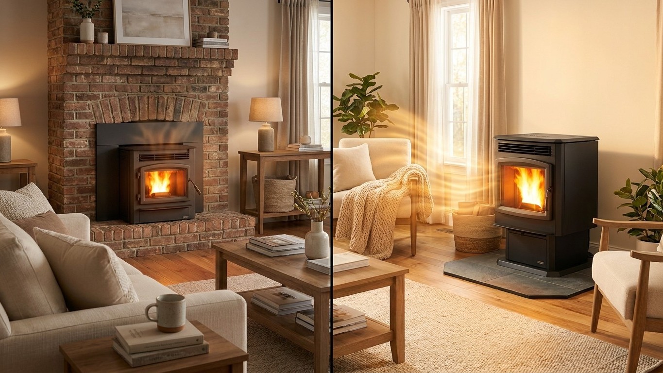 Pellet Insert or Freestanding Stove?