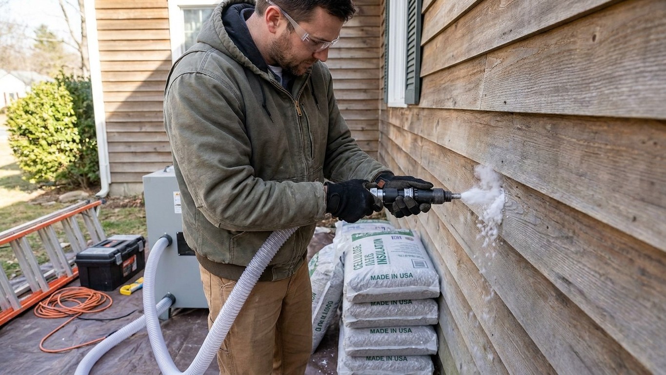 Insulating Existing Walls: Drill and Fill, or Wait for the Siding