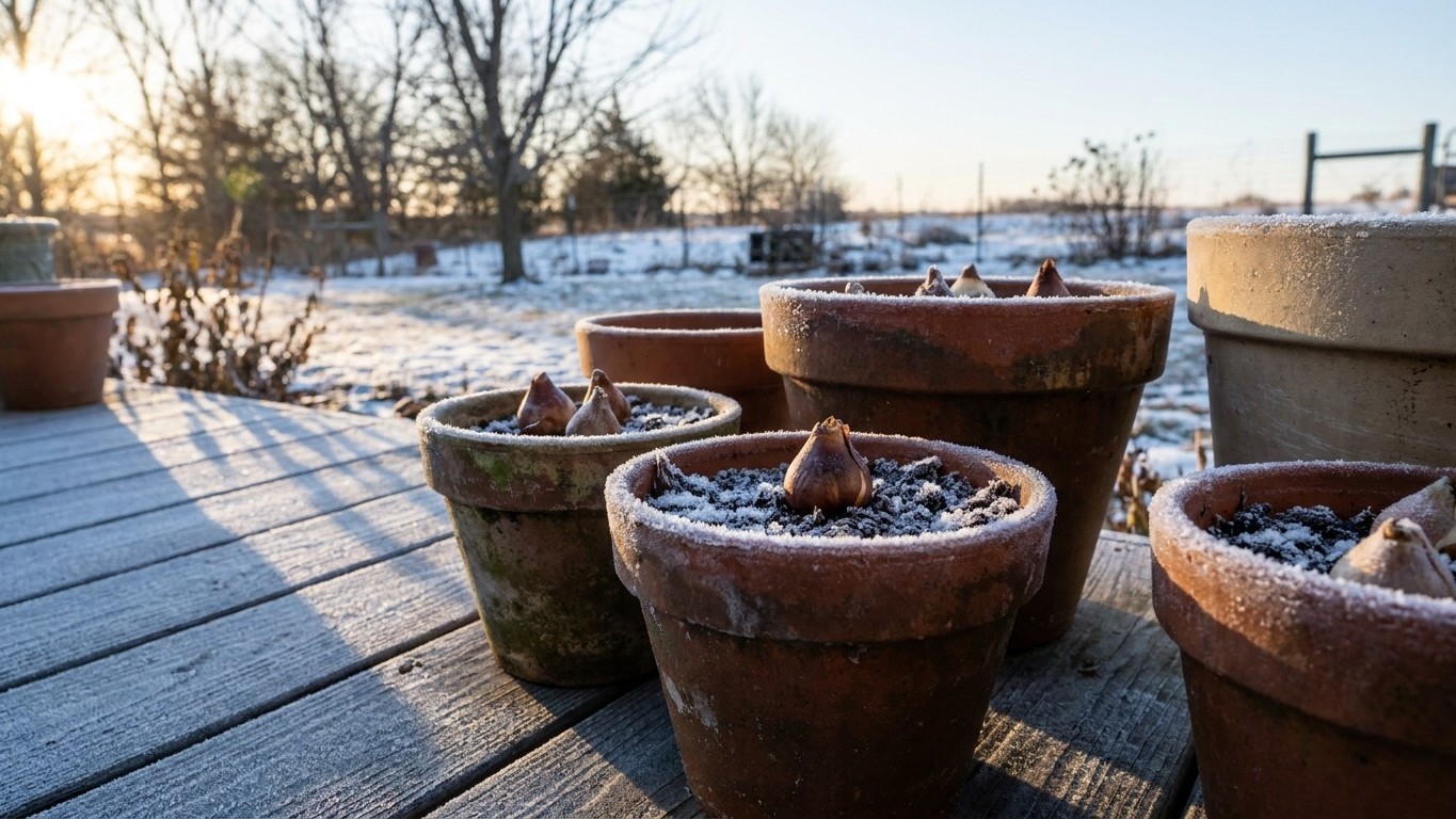 Growing Spring Bulbs in Containers in Iowa