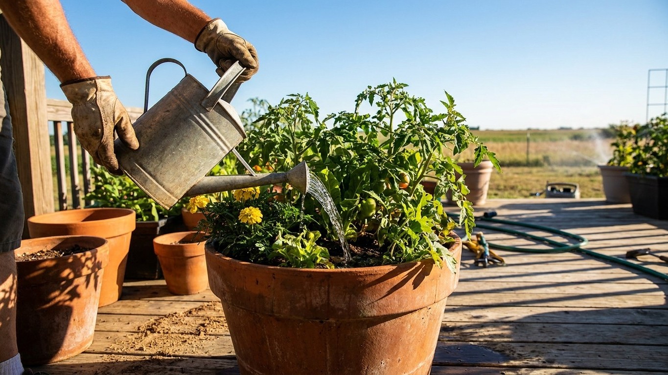 Watering Pots and Containers in Iowa