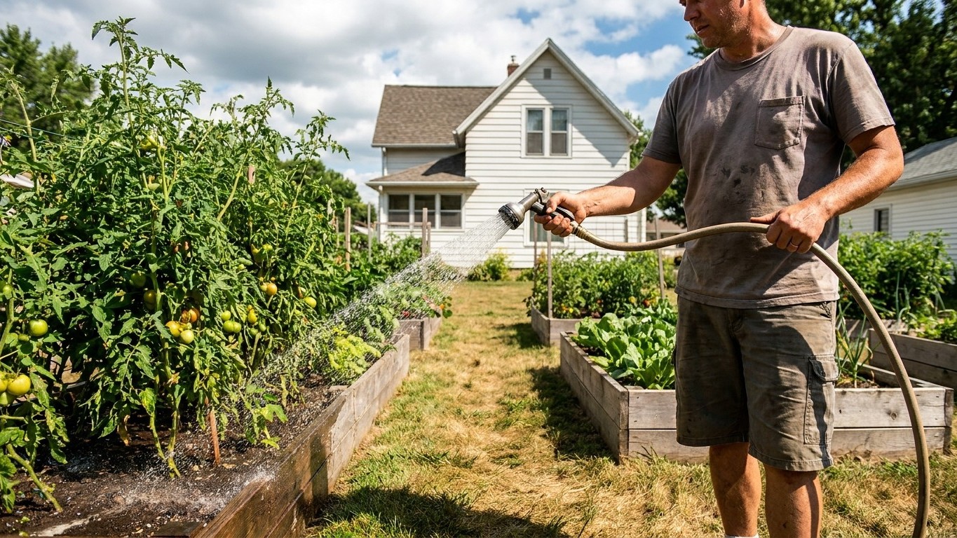 Watering a Garden in Iowa: How Much, How Often, and the Local Rules