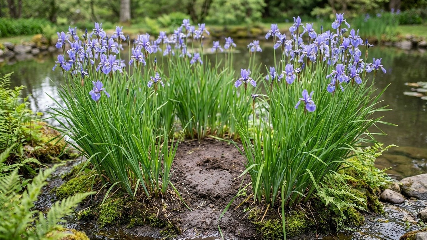 Iris sibirica: Hardiness, Drainage and Dividing