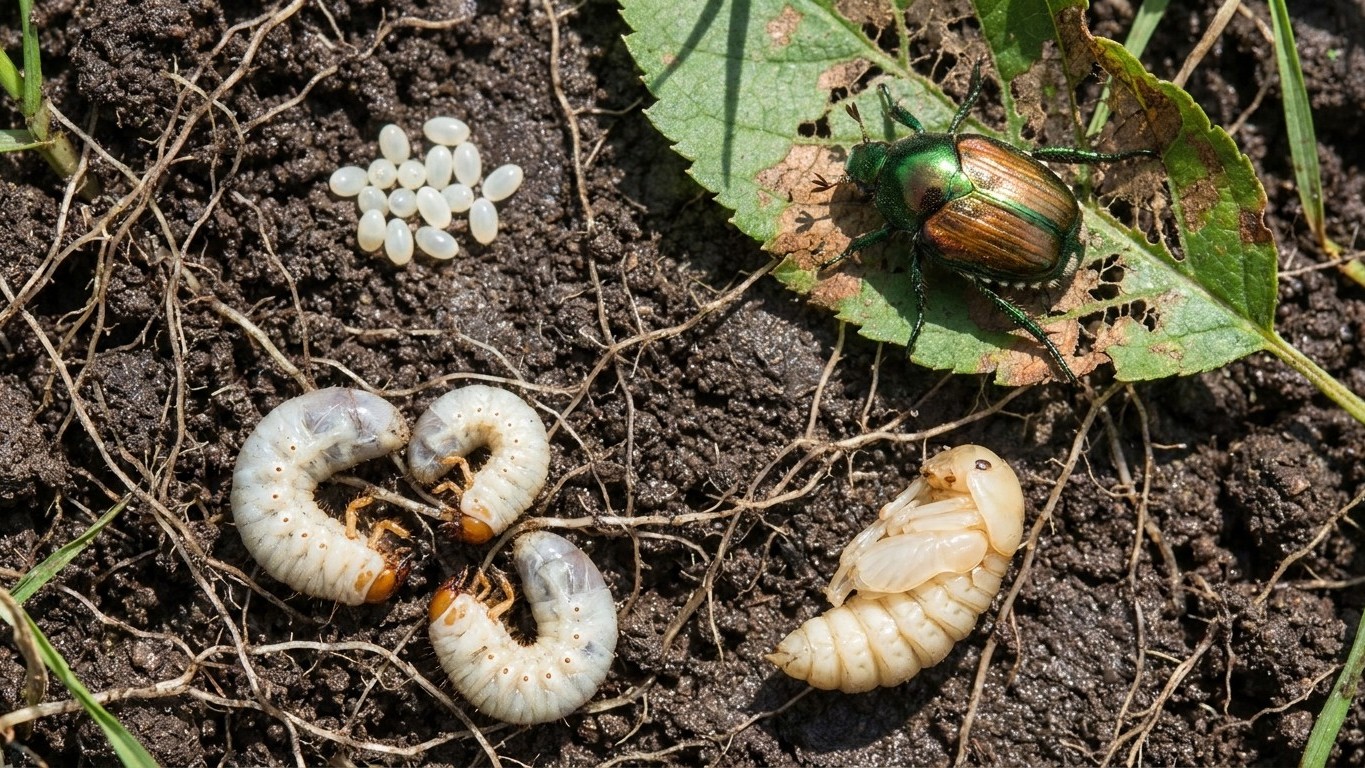 Japanese Beetle Life Cycle: When It Appears