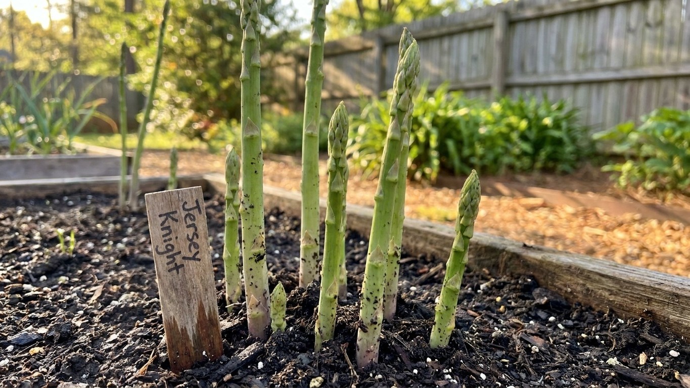 Jersey Knight Asparagus: When to Plant the Tomatoes That Ripen All at Once