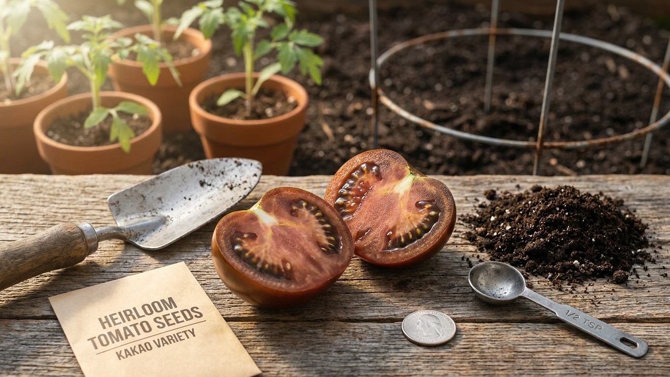 Kakao Tomato: When to Plant It, and What to Do With a 1/2 oz Specialty