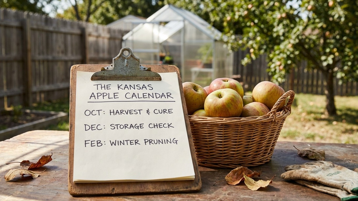 The Kansas Apple Calendar, Stage by Stage