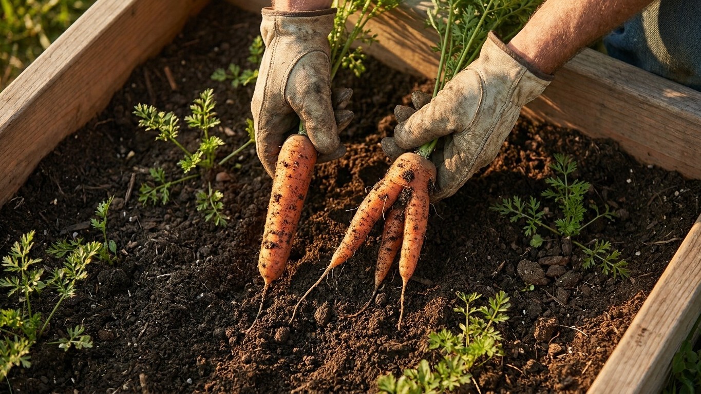 Growing Carrots in Kansas: Soil, Sowing and Forked Roots