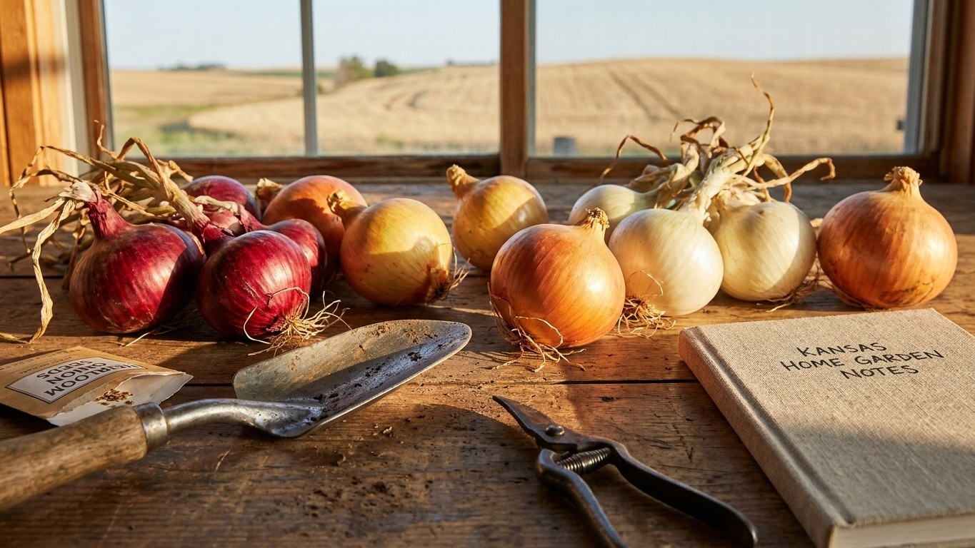 The Best Onion Varieties for Kansas