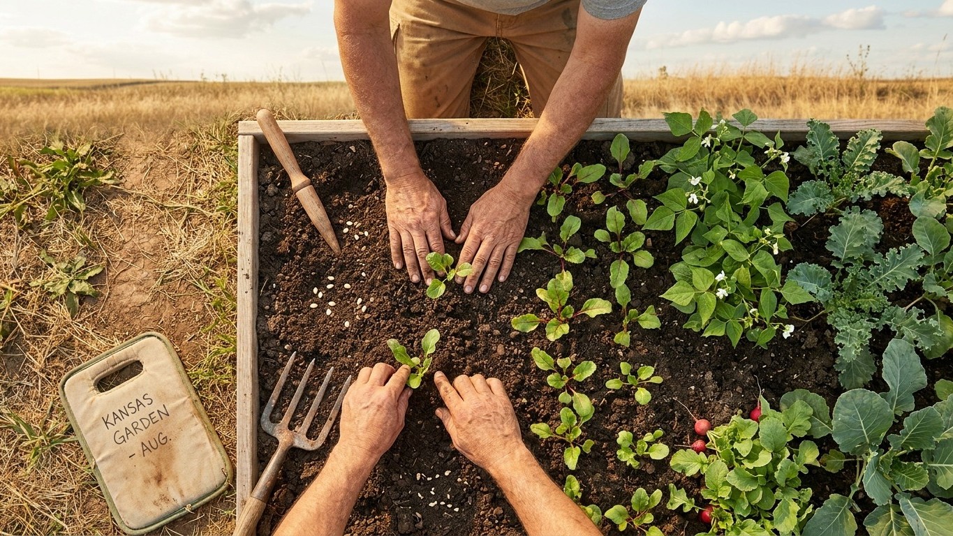 What to Plant in Kansas in August
