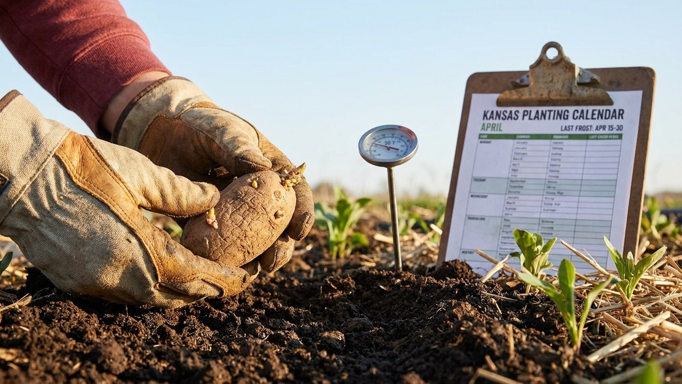 When to Plant Potatoes in Kansas: Counting Back From Your Last Frost