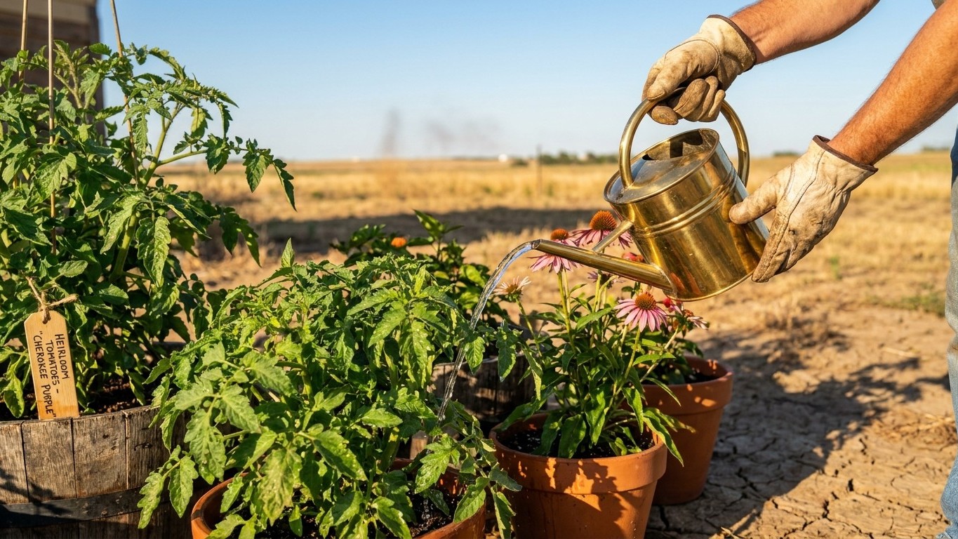 Watering Pots and Containers in Kansas