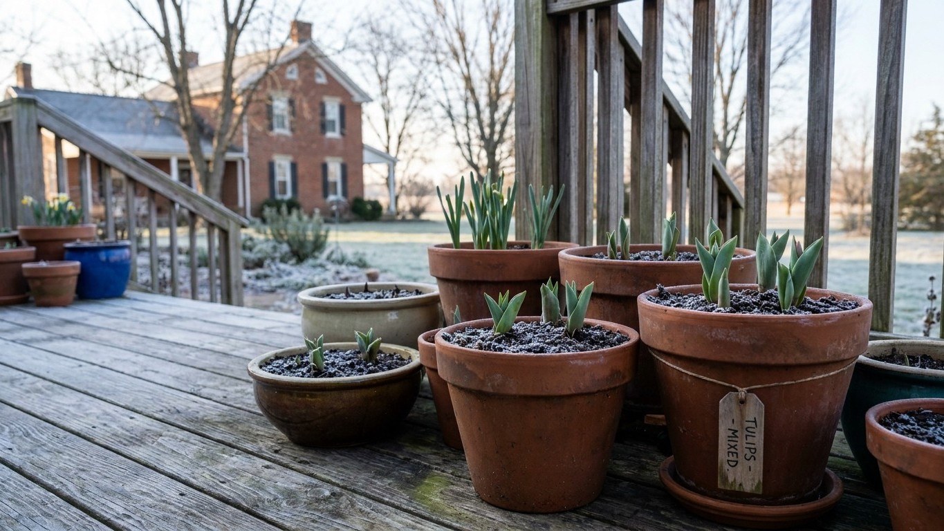 Growing Spring Bulbs in Containers in Kentucky