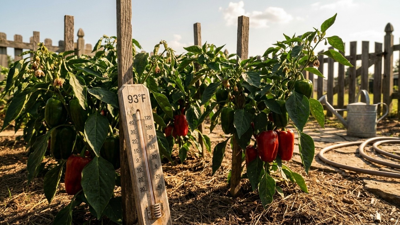 Growing Peppers in Kentucky: Fruit Set, Heat and Timing