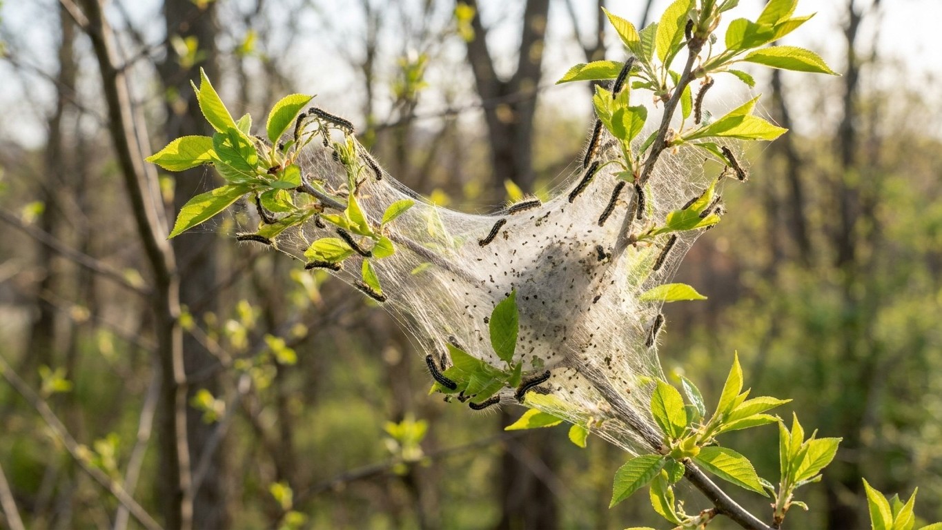 Eastern tent caterpillar in Kentucky: When It Shows Up and What Stops It
