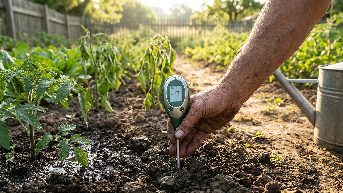Watering Through a Dry Spell in Kentucky