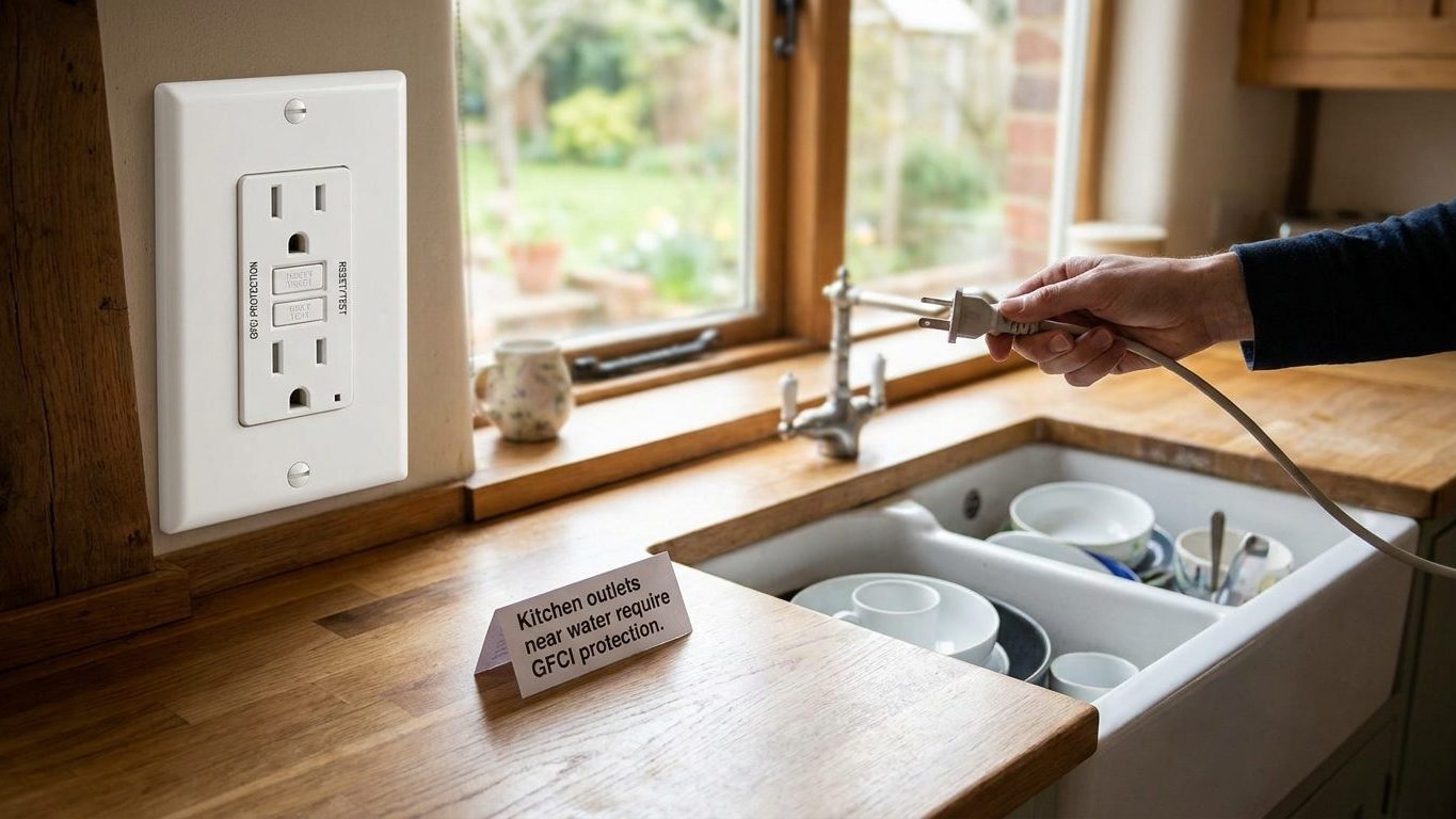 Which Kitchen Outlets Need GFCI Protection?