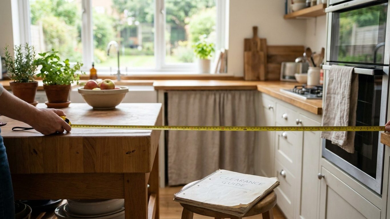 How Much Clearance Around a Kitchen Island?