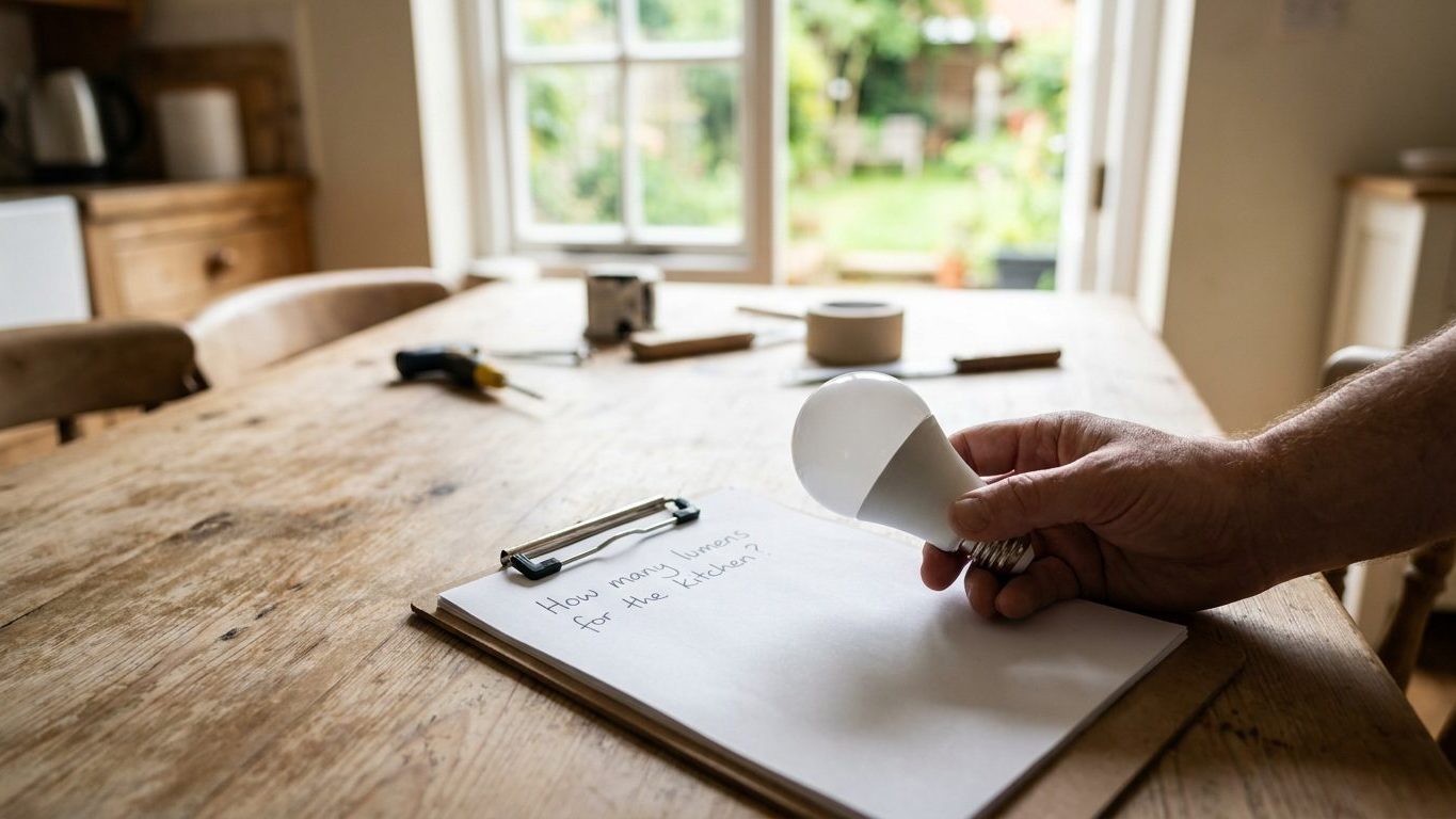 How Many Lumens Does a Kitchen Need?