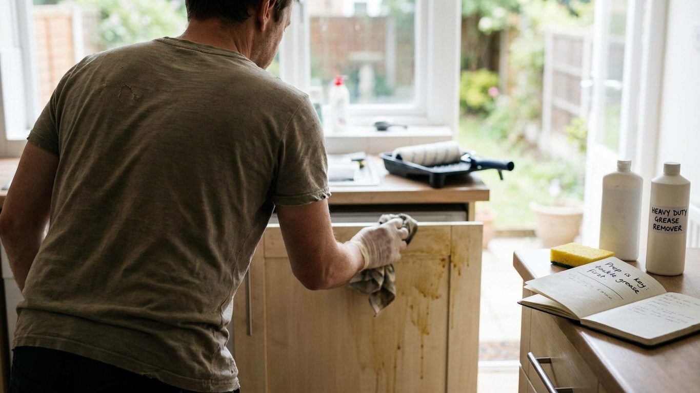 Painting a Kitchen: Grease Is the Whole Problem