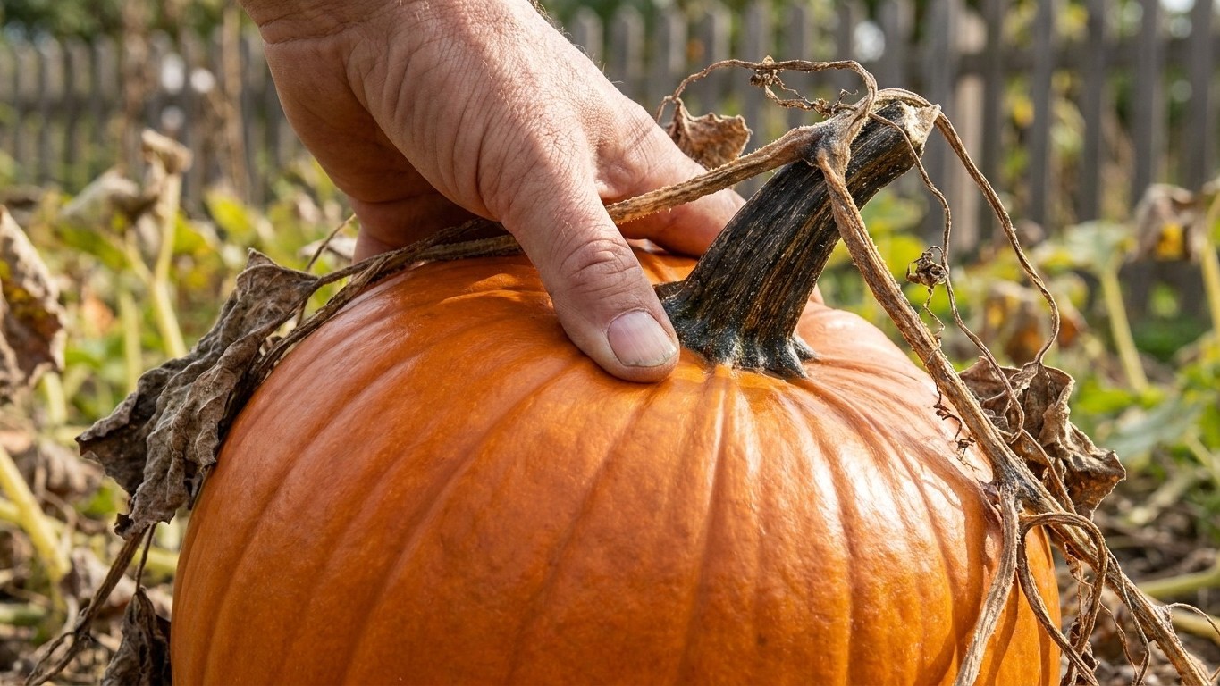 Three Signs a Pumpkin Is Ripe — and the One That Settles It
