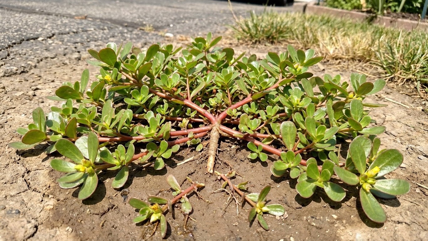 Purslane: The Succulent That Regrows From a Single Broken Fragment