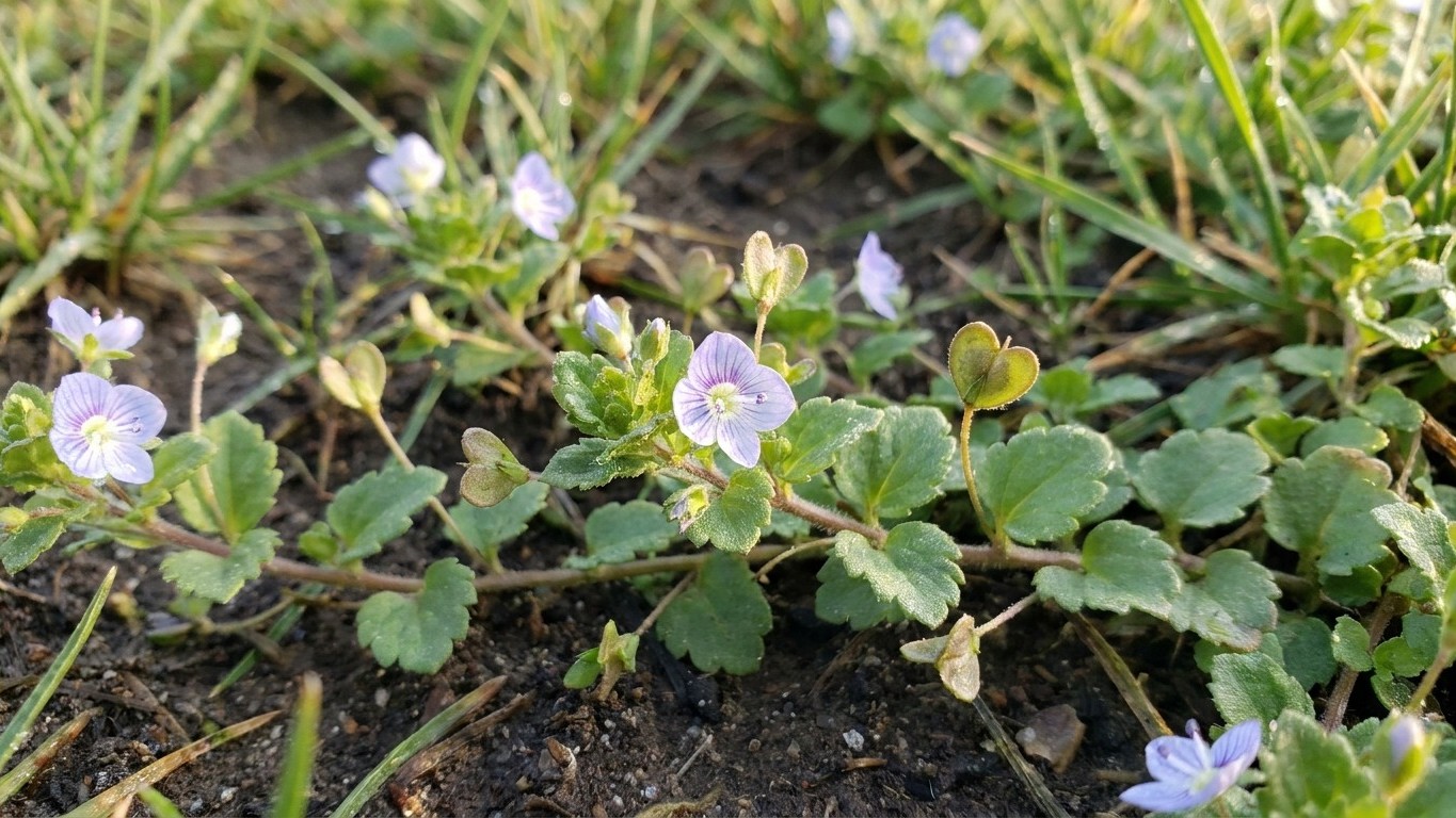 Speedwell: The Low Mat With Heart-Shaped Seed Pods