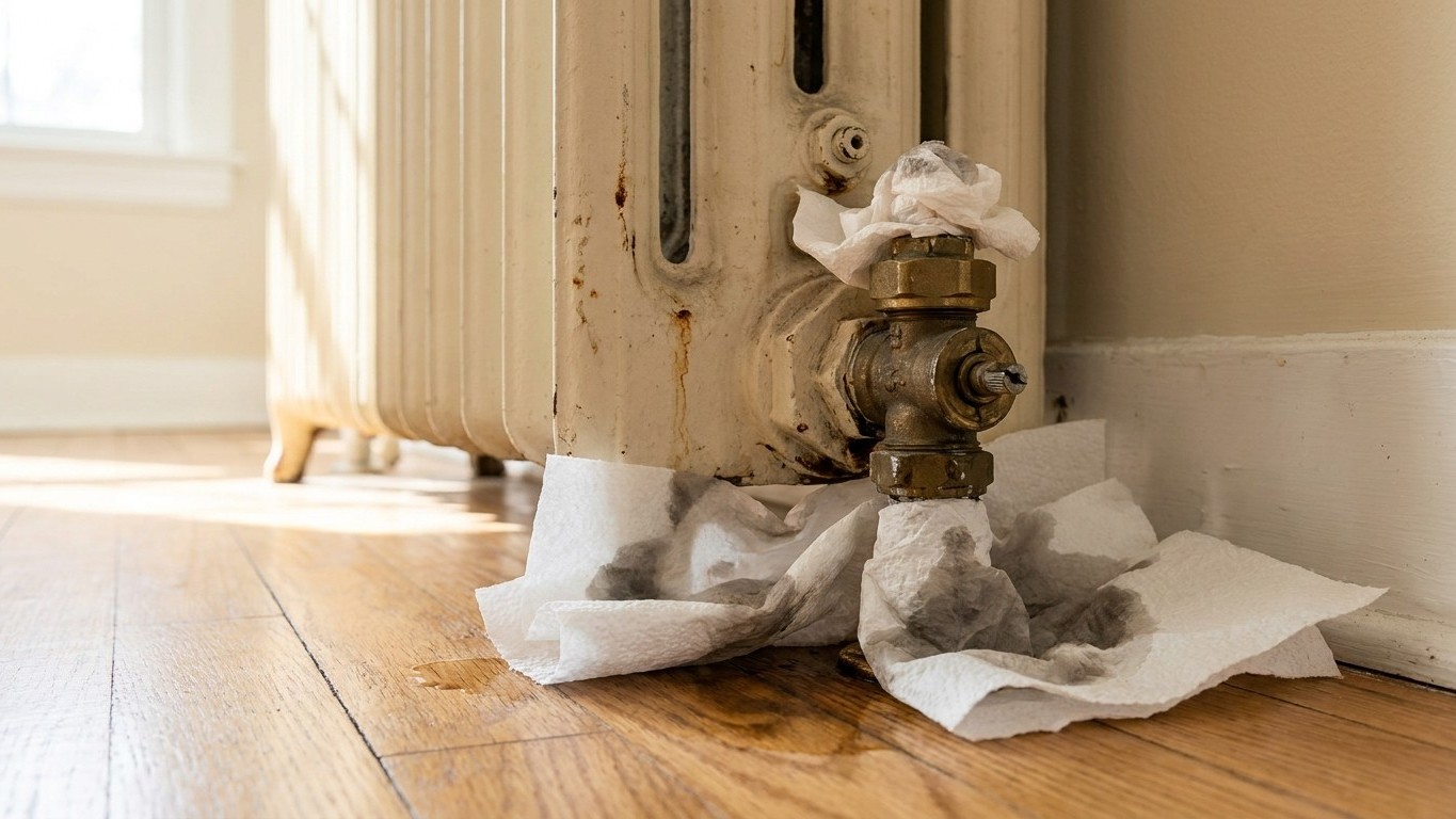 A Leaking Radiator: Where the Water Is Coming From