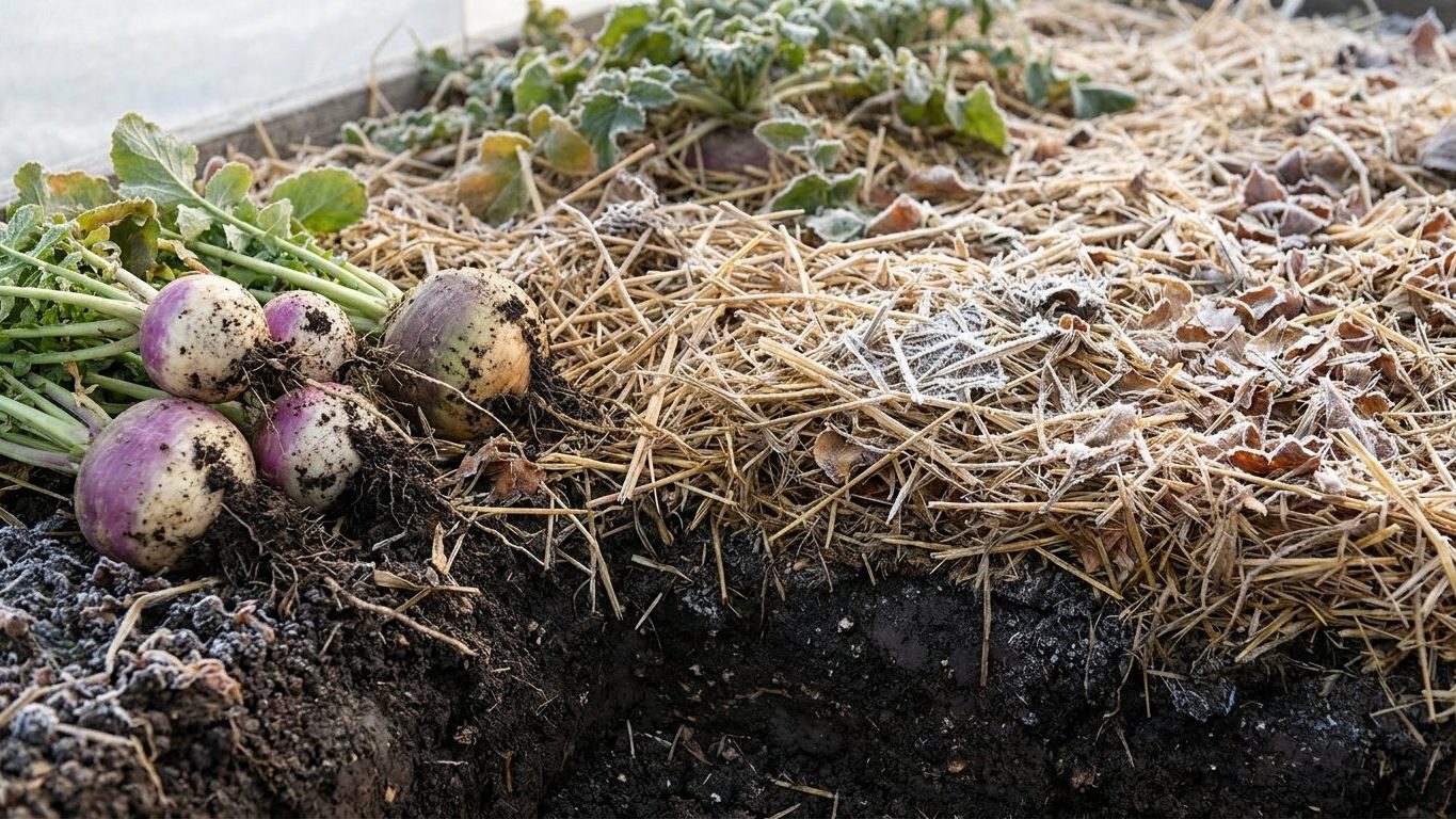 Leaving Roots in the Ground Over Winter