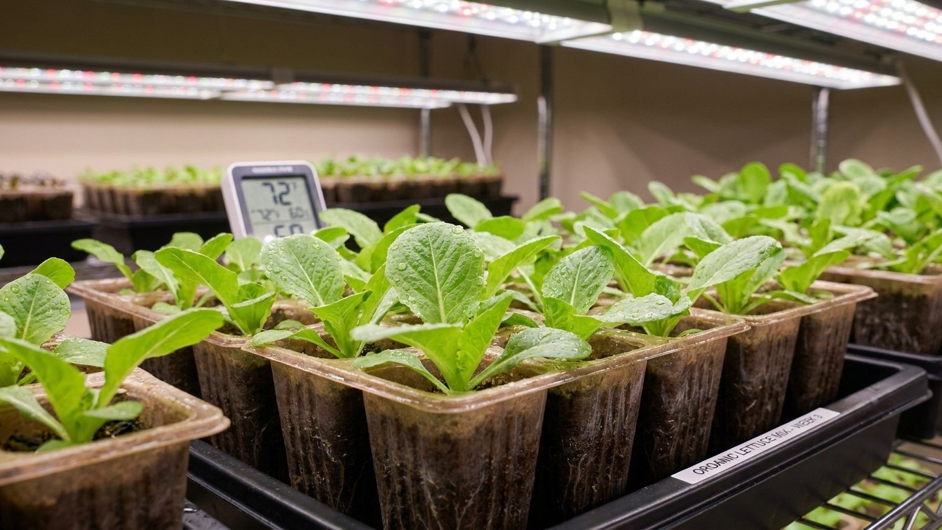 Growing Lettuce: Fast, Close and Before the Heat