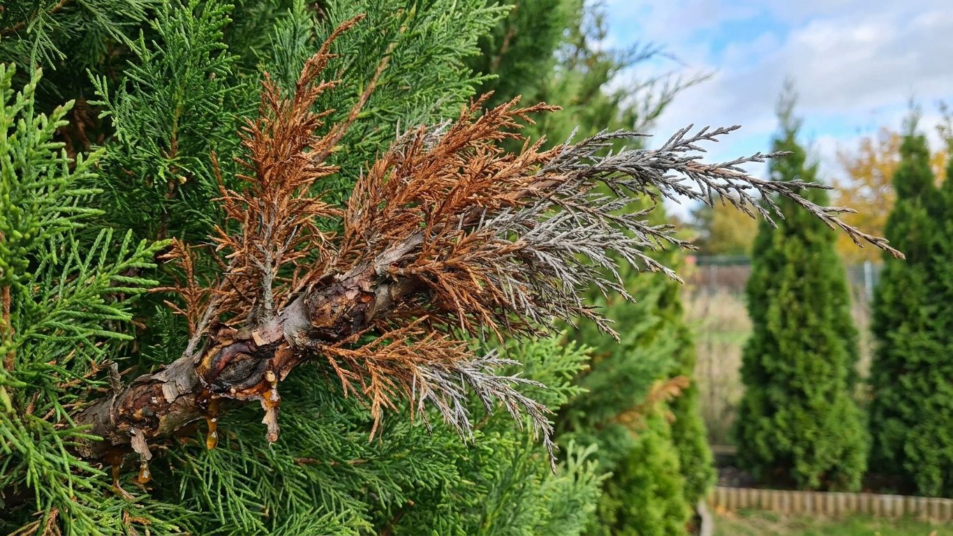 Leyland Cypress Turning Brown and Dying: The Two Cankers
