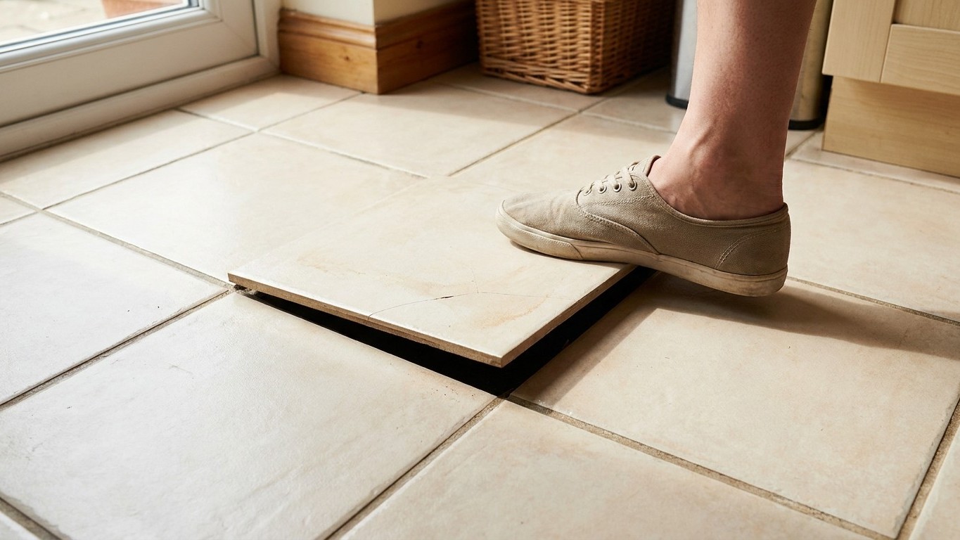 A Tile That Sounds Hollow