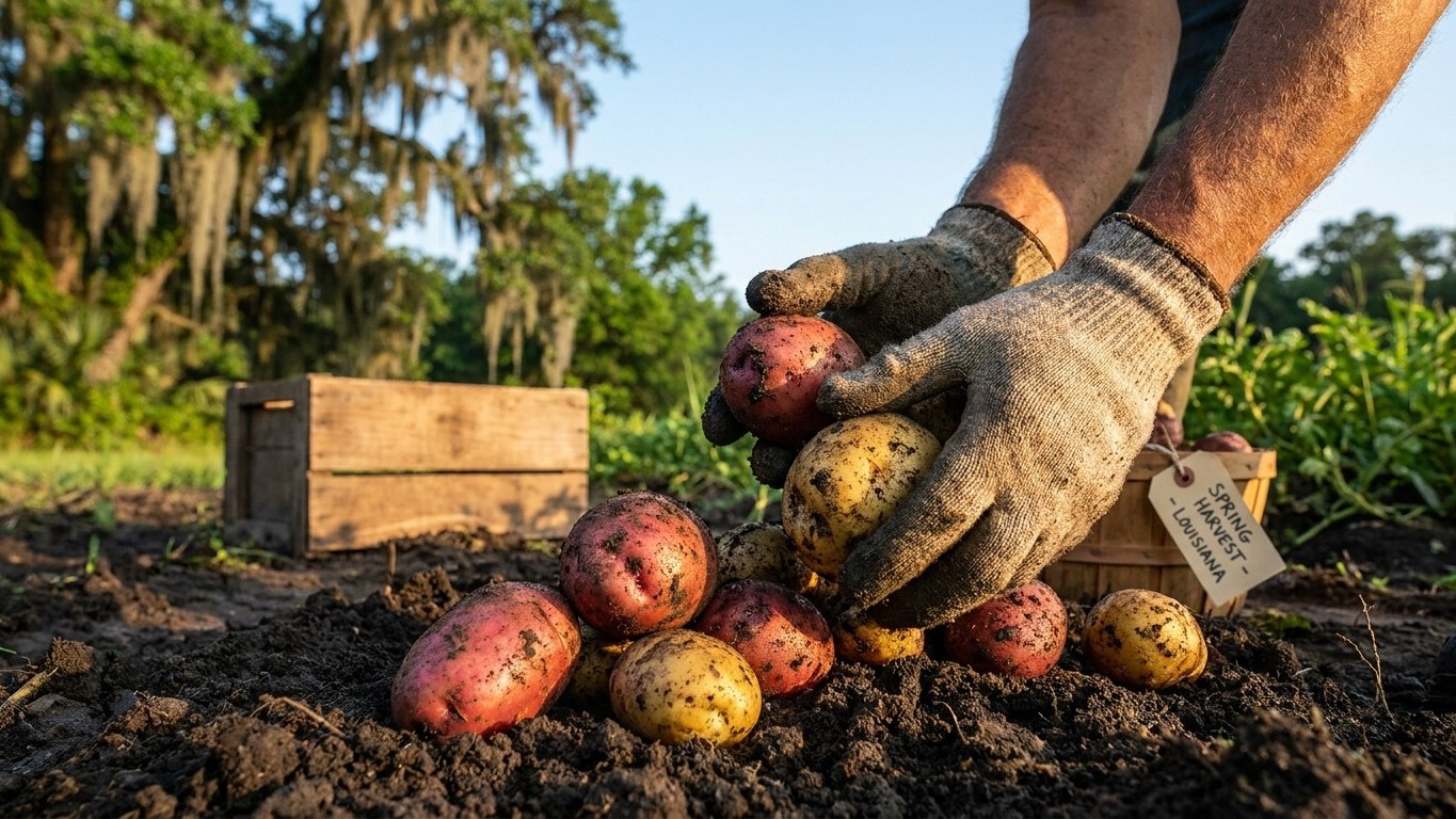 Growing Potatoes in Louisiana: Dates, Varieties and Summer Heat