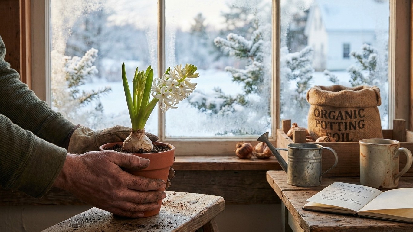 Forcing Spring Bulbs Indoors in Maine