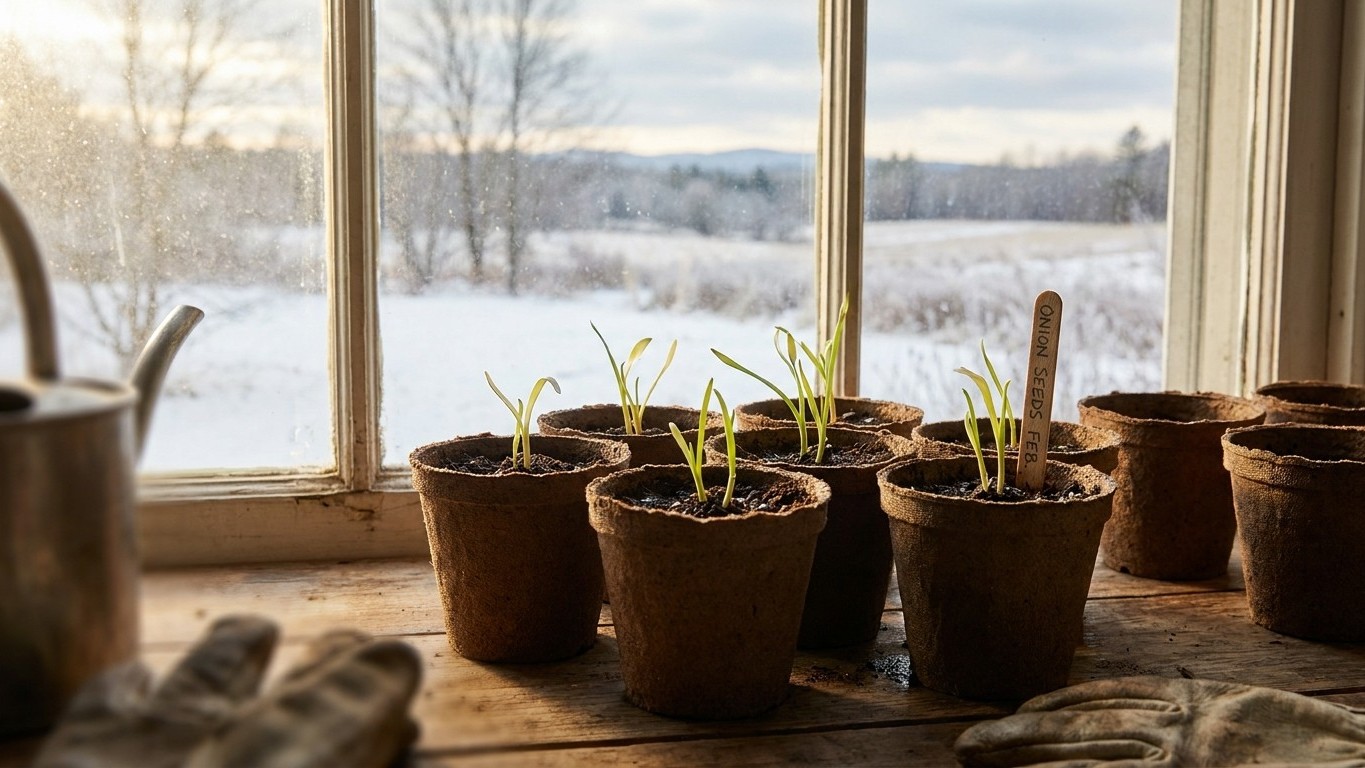 When to Plant Onions in Maine