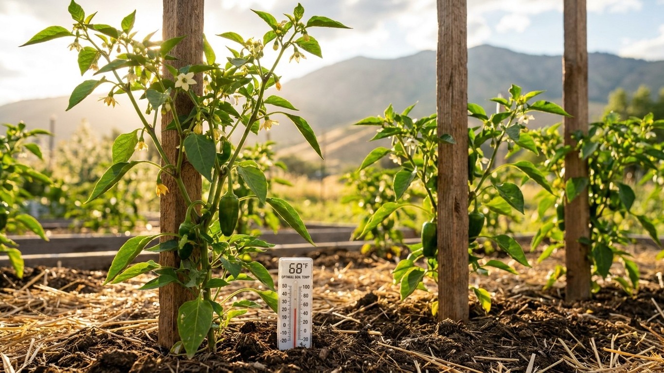 Pepper Varieties That Ripen in a Idaho Season