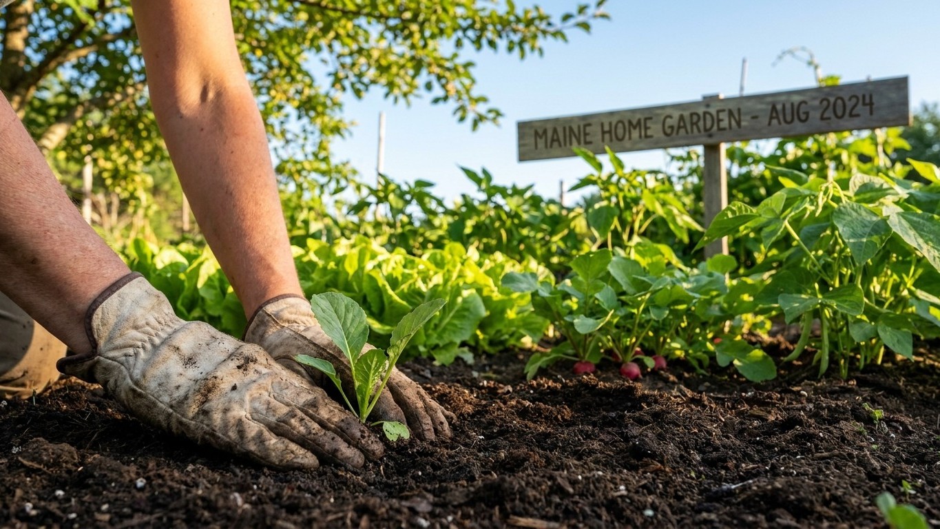 What to Plant in Maine in August