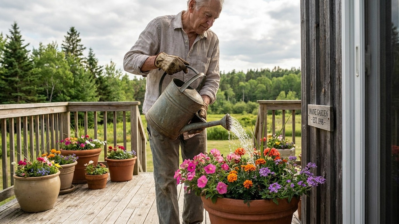Watering Pots and Containers in Maine