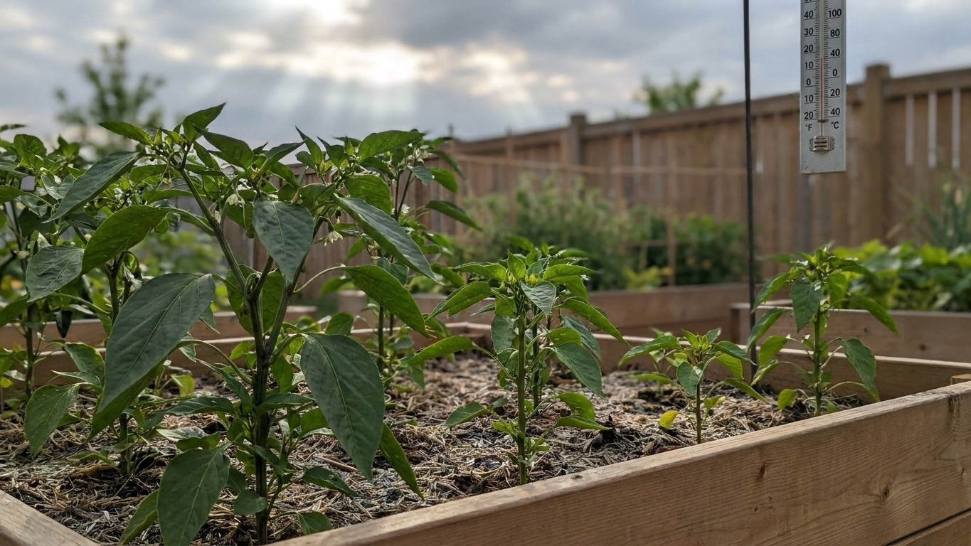 Growing Peppers in Manitoba: Fruit Set, Heat and Timing