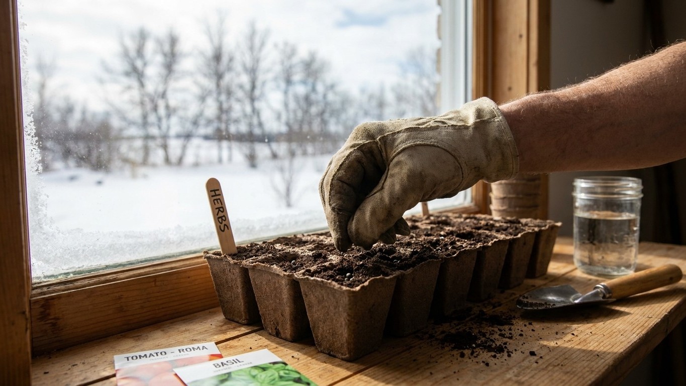 What to Plant in Manitoba in March