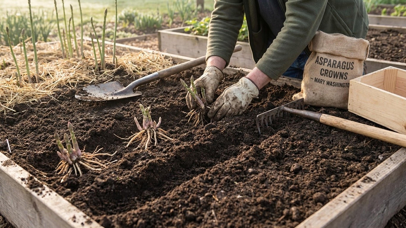 Mary Washington Asparagus: When to Plant the Tomatoes That Ripen All at Once