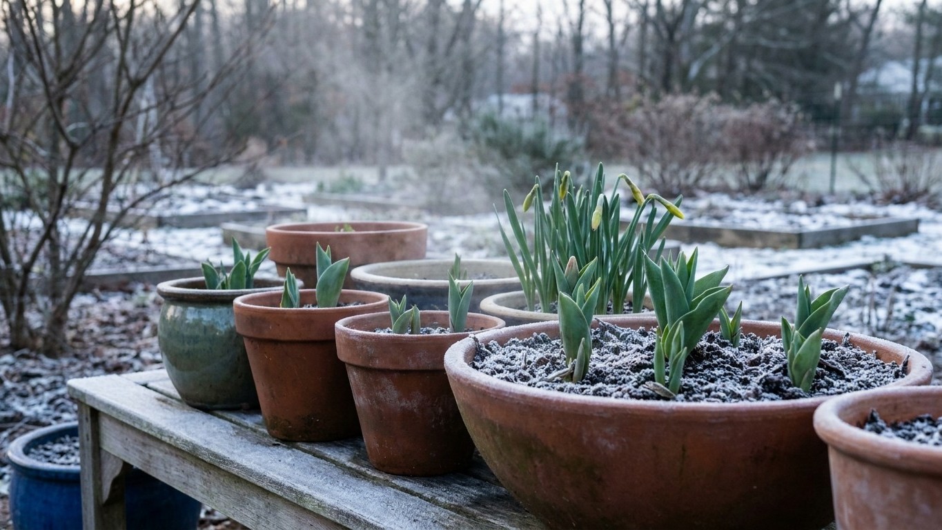 Growing Spring Bulbs in Containers in Maryland