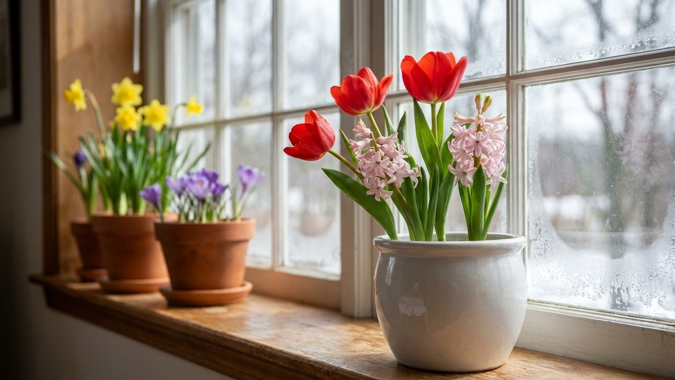 Forcing Spring Bulbs Indoors in Maryland
