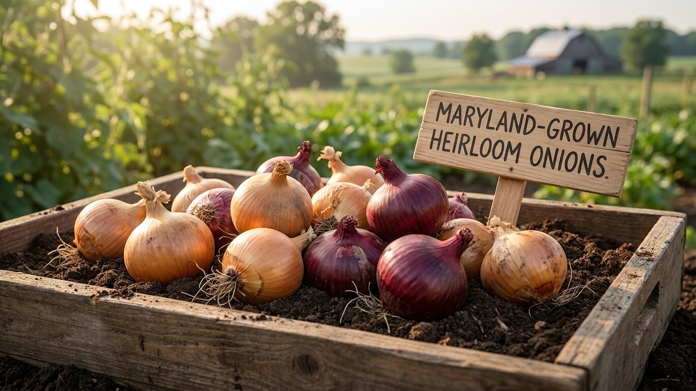 The Best Onion Varieties for Maryland