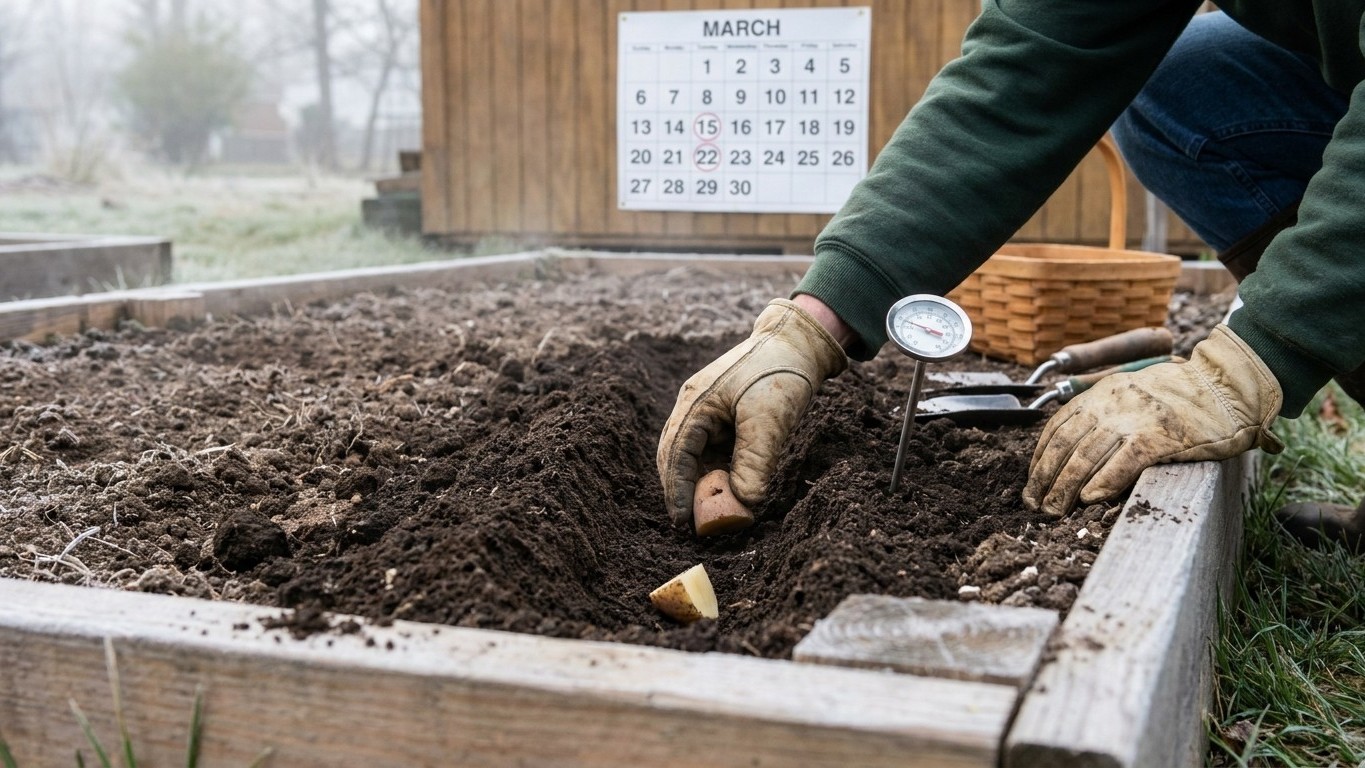When to Plant Potatoes in Maryland: Counting Back From Your Last Frost