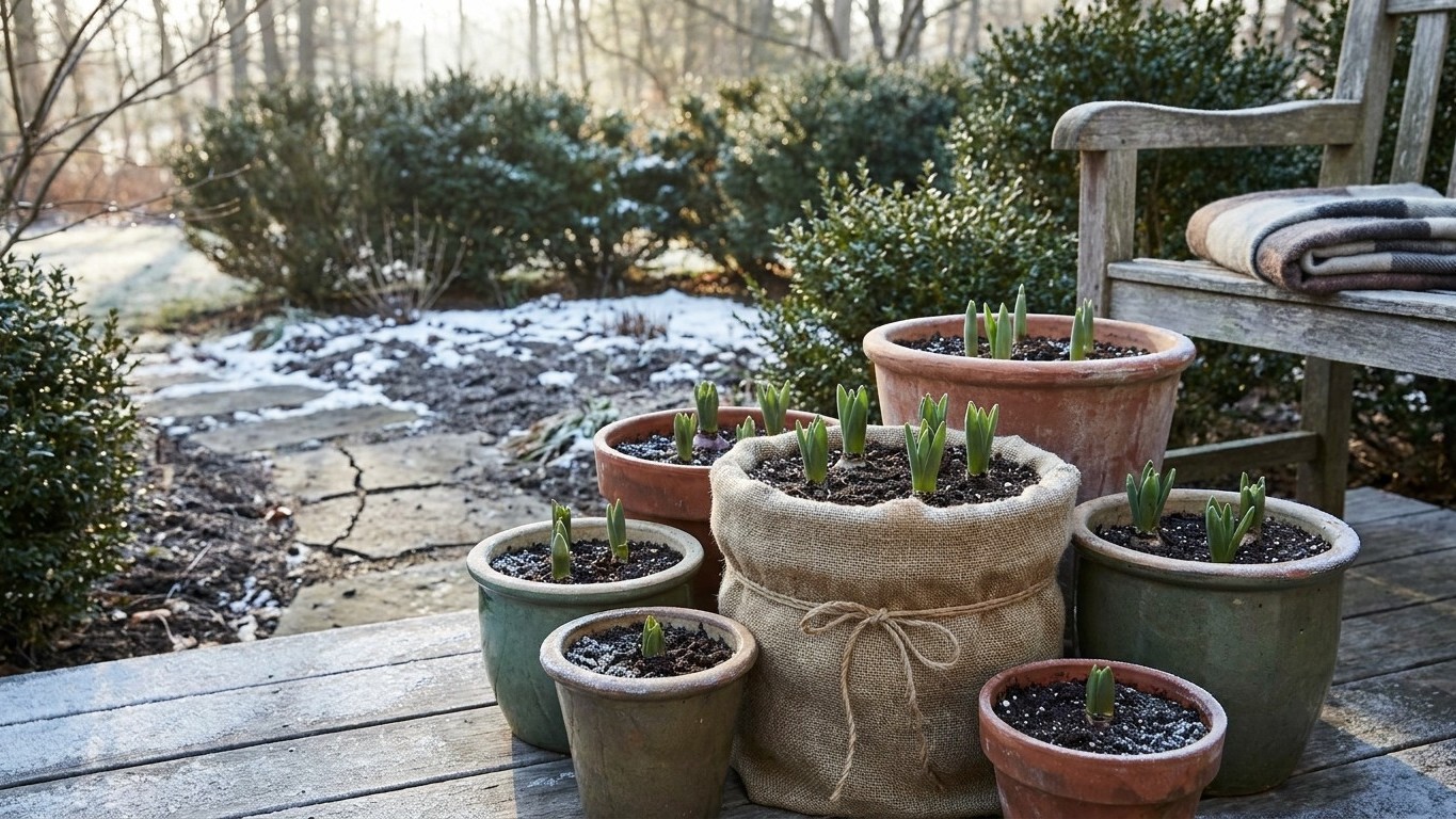 Growing Spring Bulbs in Containers in Massachusetts