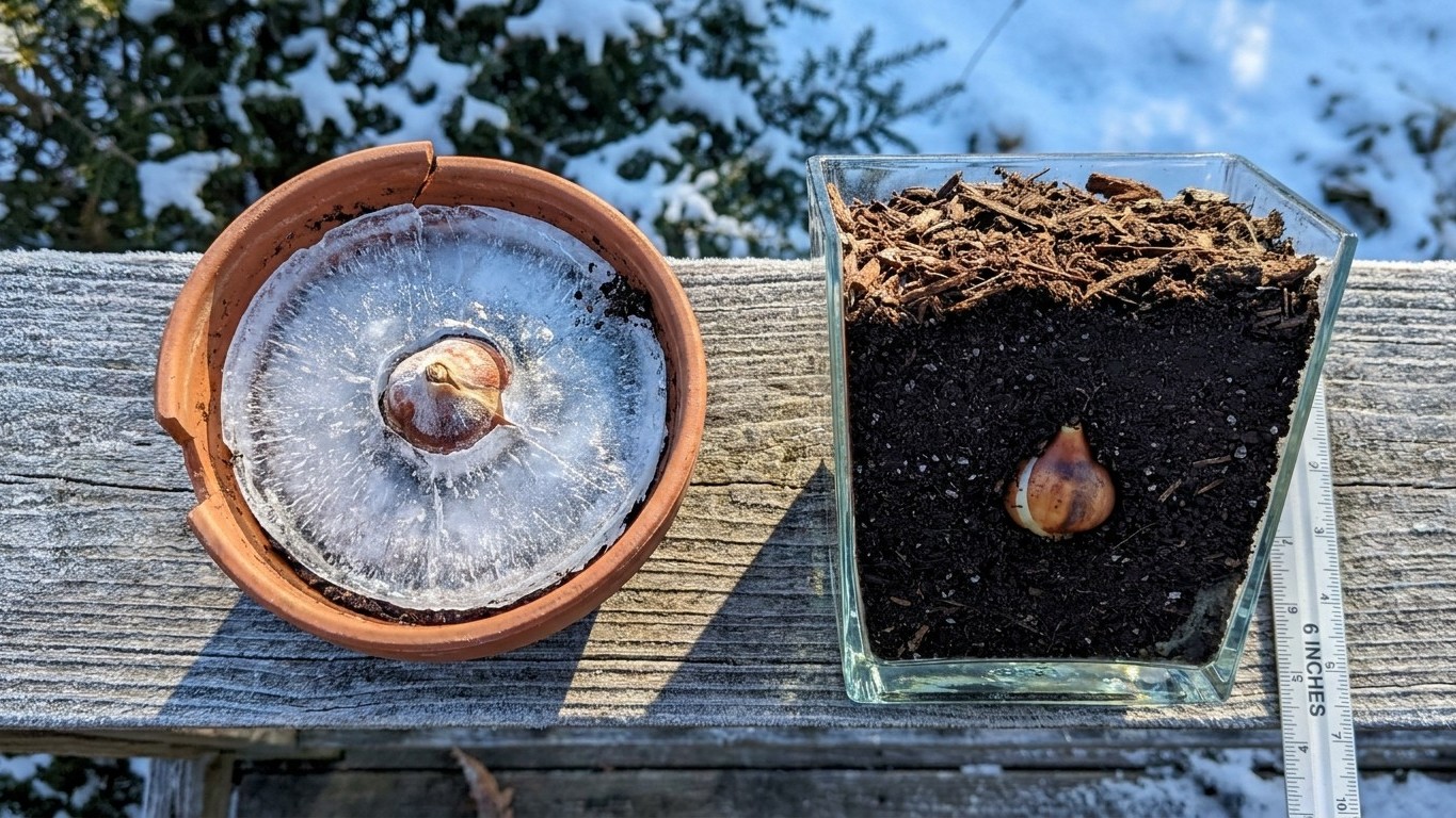 Forcing Spring Bulbs Indoors in Massachusetts